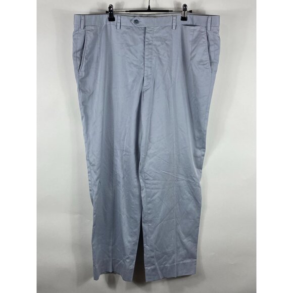 Brioni Flat Front Relaxed Fit Dress Pants Gray 40x28 Men's F45